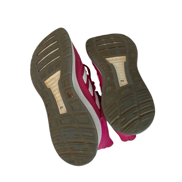 B6 Women’s Adidas 3 Stripe Pink Running Shoes 6 - Picture 5 of 5